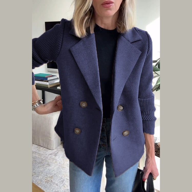 Casual Double Breasted Blazer For Women | Alessandra