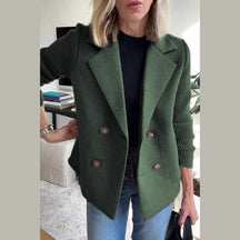 Casual Double Breasted Blazer For Women | Alessandra
