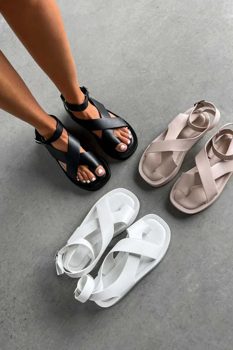 Strappy Comfort Sandals For Women | Jhiea