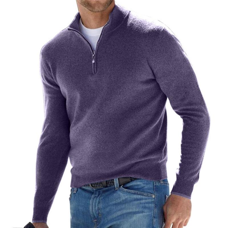 Half Zip Casual Sweater For Men | Martin