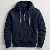 Quarter Zip Hooded Sweatshirt for Men | Nolan