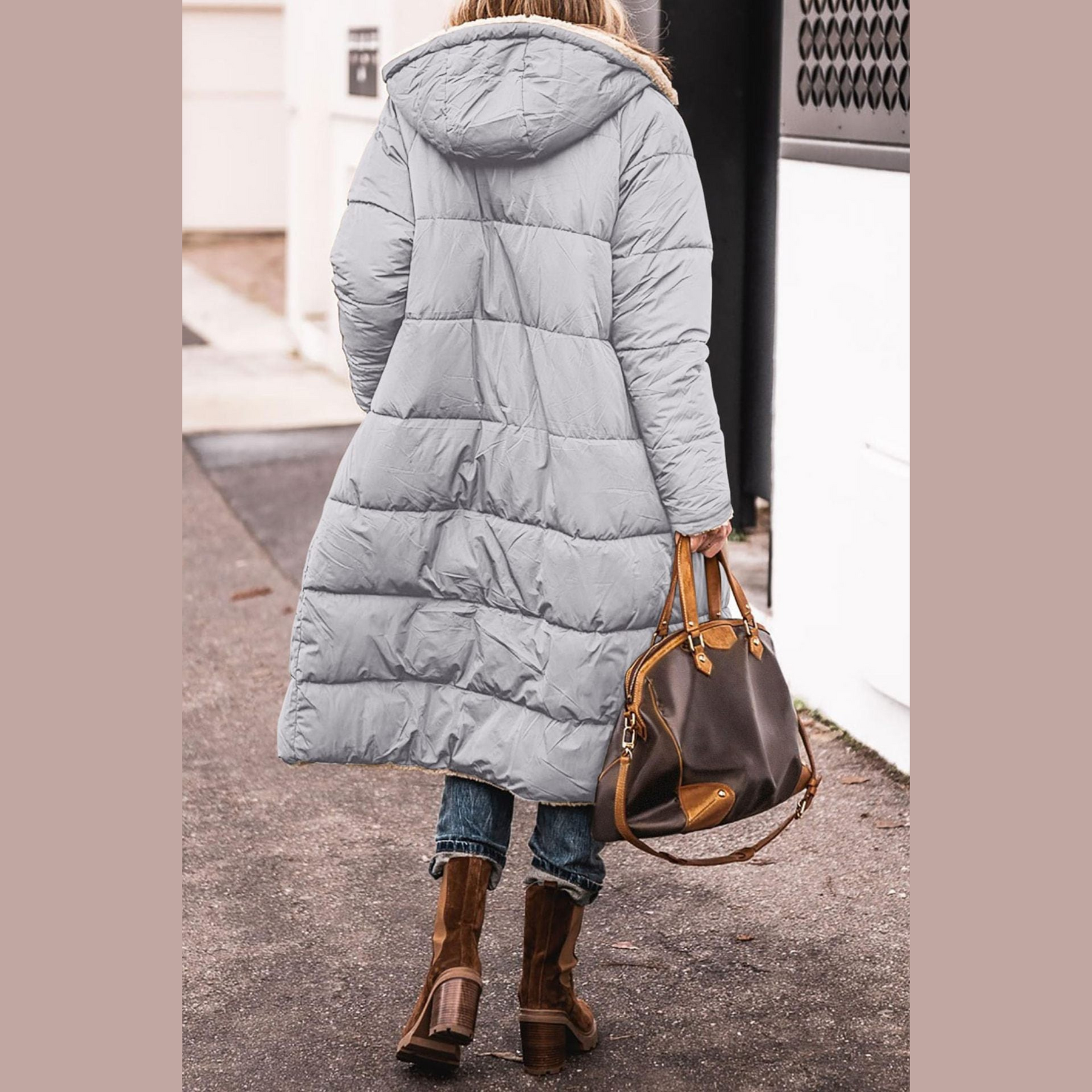 Long Reversible Coat For Women | Dona