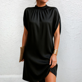 Elegant Draped Midi Dress For Women | Elle