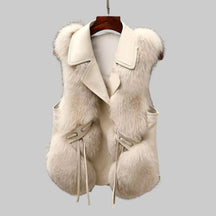 Elegant Textured Statement Vest For Women | Gemma