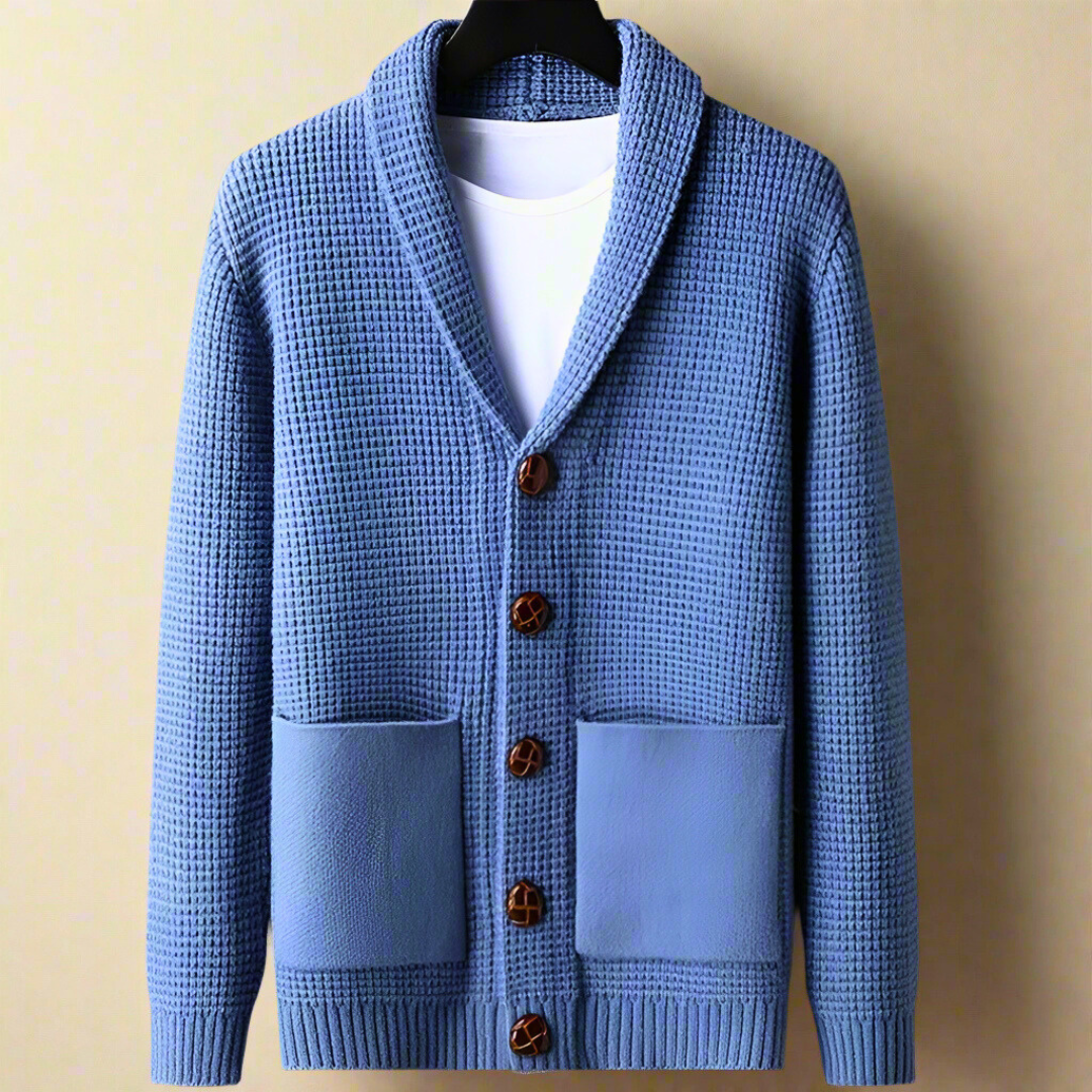 Vintage Button Front Cardigan For Men | Theodore