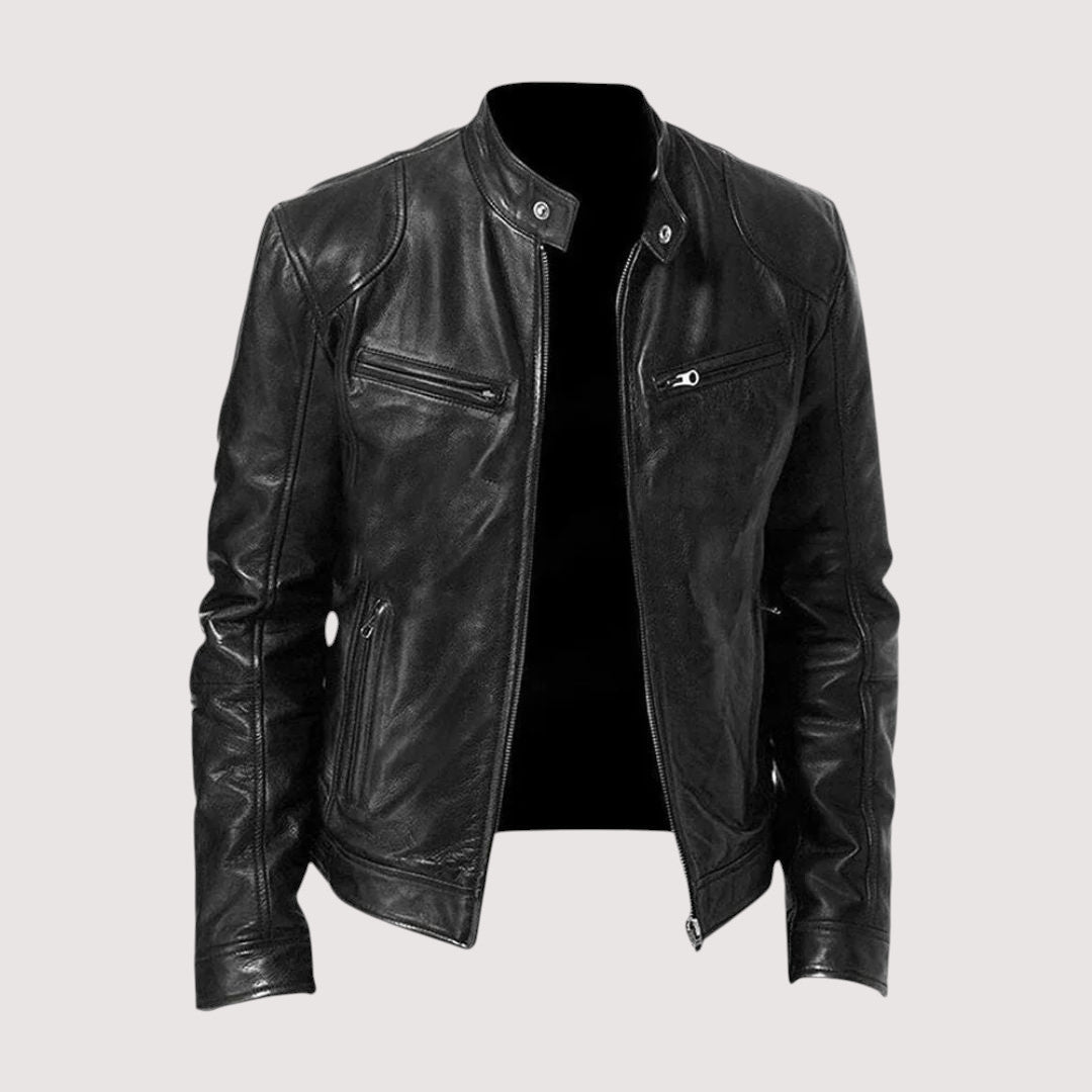 Classic Zip Front Jacket for Men | Dorian