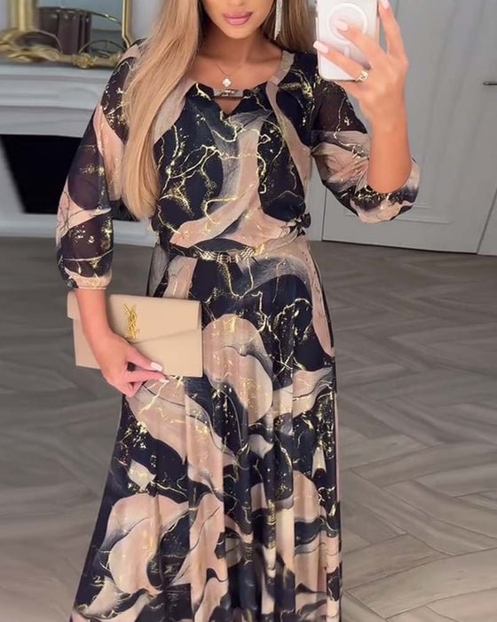 Printed Maxi Dress For Women | Amelisse