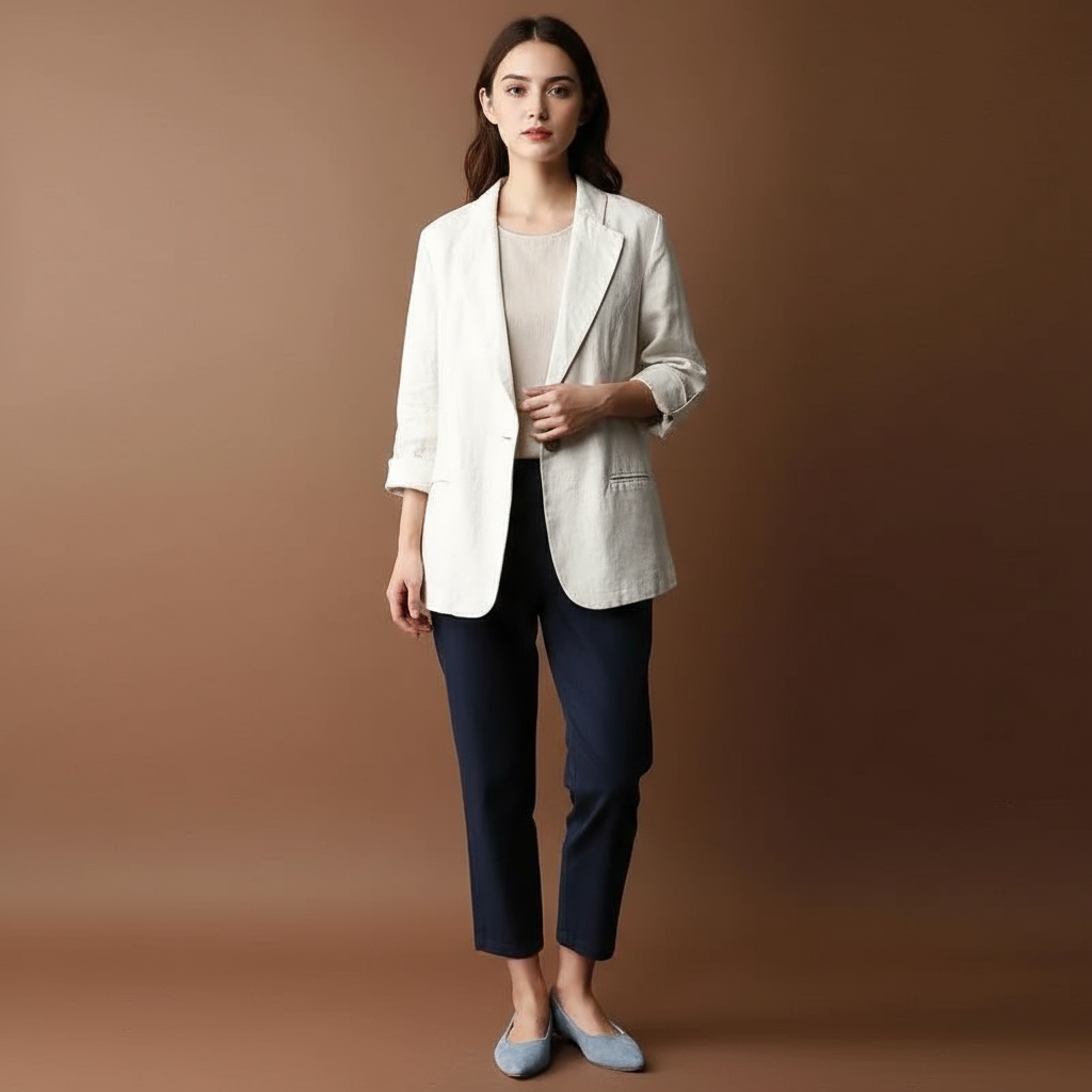 Relaxed Tailored Blazer For Women | Marielle