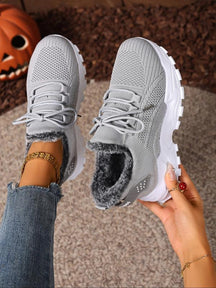 Comfortable Lined Outdoor And Indoor Sneakers For Women | Elvoria