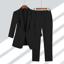 Tailored Blazer and Trousers Suit Set for Women | Viviana