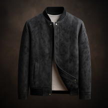 Textured Bomber Jacket for Men | Hartwell