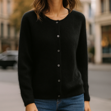 Classic Button Front Sweater for Women | Elara