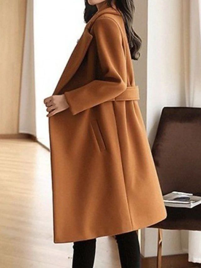 Tailored Longline Overcoat for Women | Valeria