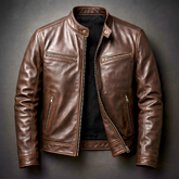 Vintage Style Zip-Up Jacket For Men | Camden