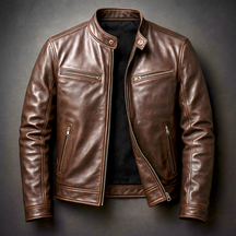 Vintage Style Zip-Up Jacket For Men | Camden