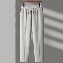 Refined Drawstring Trousers For Men | Lando