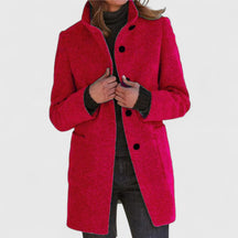 Classic Mid Length Coat For Women | Ardelia