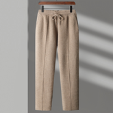 Refined Drawstring Trousers For Men | Lando