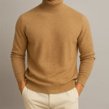 Classic Turtleneck Knit Sweater For Men | Rohan