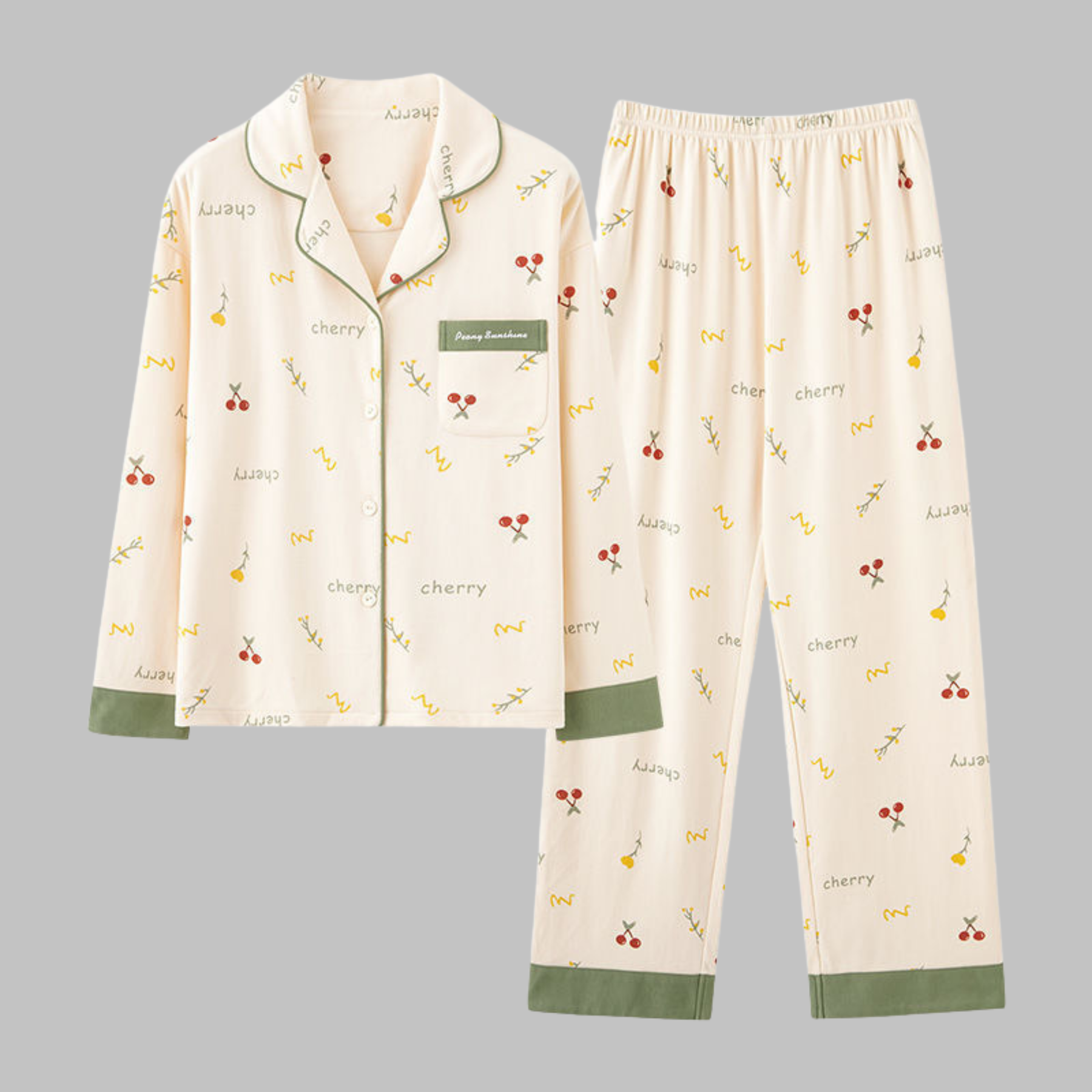 Cozy Long Sleeve Top And Trousers Lounge Set For Women | Serelune