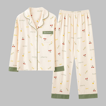 Cozy Long Sleeve Top And Trousers Lounge Set For Women | Serelune