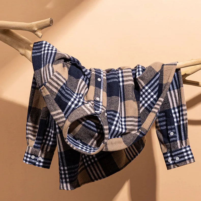 Classic Plaid Button Down Shirt for Men | Everett