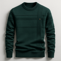 Classic Crew Neck Sweater For Men | Oliver