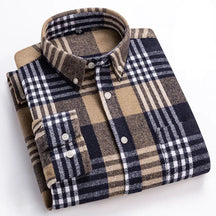 Classic Plaid Button Down Shirt for Men | Everett