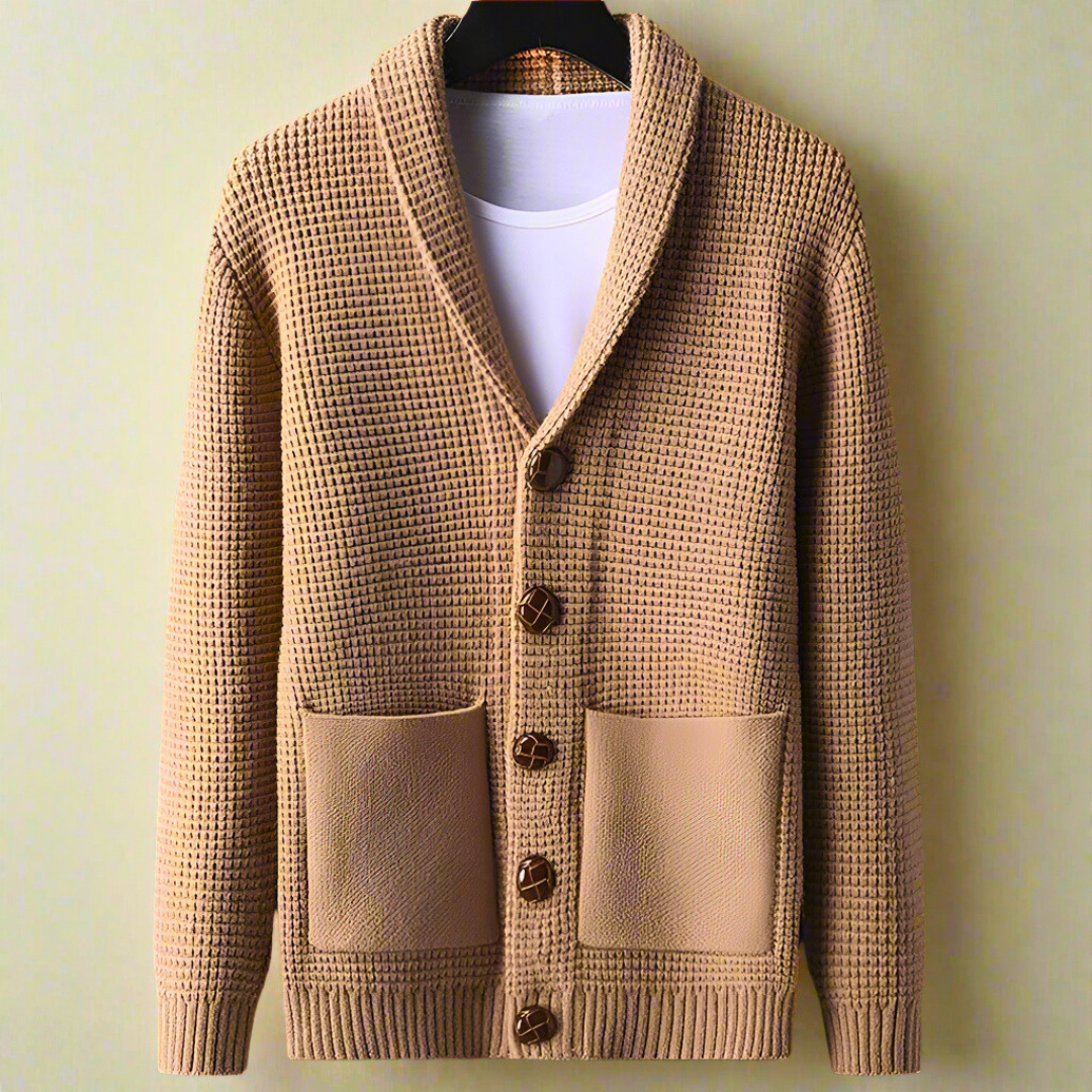 Vintage Button Front Cardigan For Men | Theodore