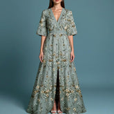 Floral V Neck Maxi Dress for Women | Seraphine