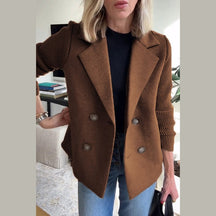 Casual Double Breasted Blazer For Women | Alessandra
