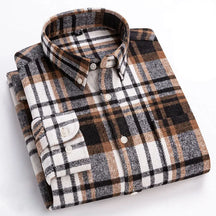 Classic Plaid Button Down Shirt for Men | Everett