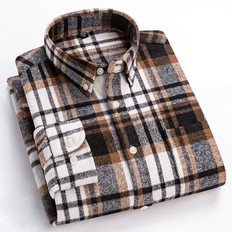Classic Plaid Button Down Shirt for Men | Everett