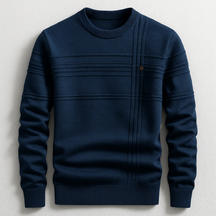 Classic Crew Neck Sweater For Men | Oliver
