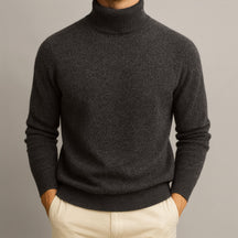 Classic Turtleneck Knit Sweater For Men | Rohan