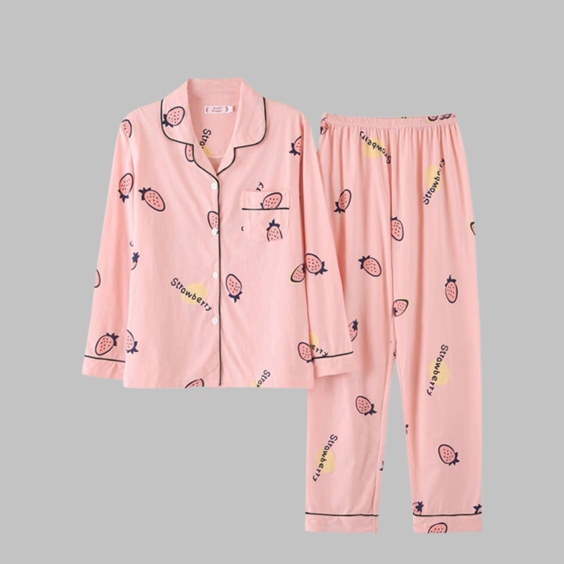 Cozy Long Sleeve Top And Trousers Lounge Set For Women | Serelune