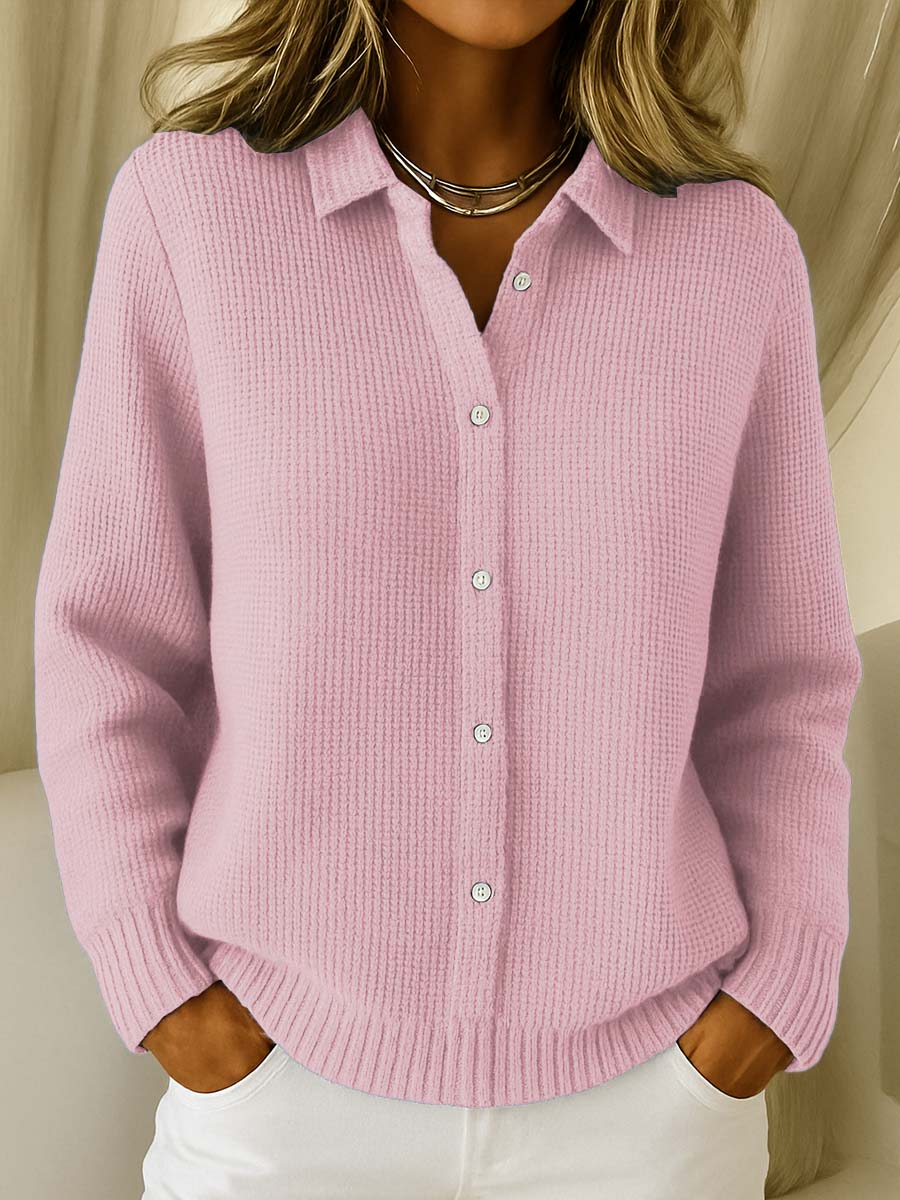 Classic Button Front Cardigan For Women | Elodie