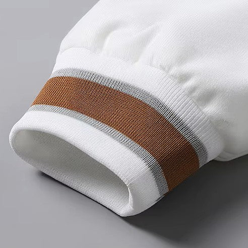 Hooded Varsity Style Jacket for Men | Beckford