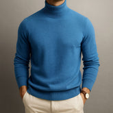 Classic Turtleneck Knit Sweater For Men | Rohan