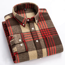 Classic Plaid Button Down Shirt for Men | Everett