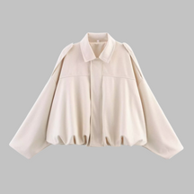 Loose Fit Military Style Jacket For Women | Calystrine