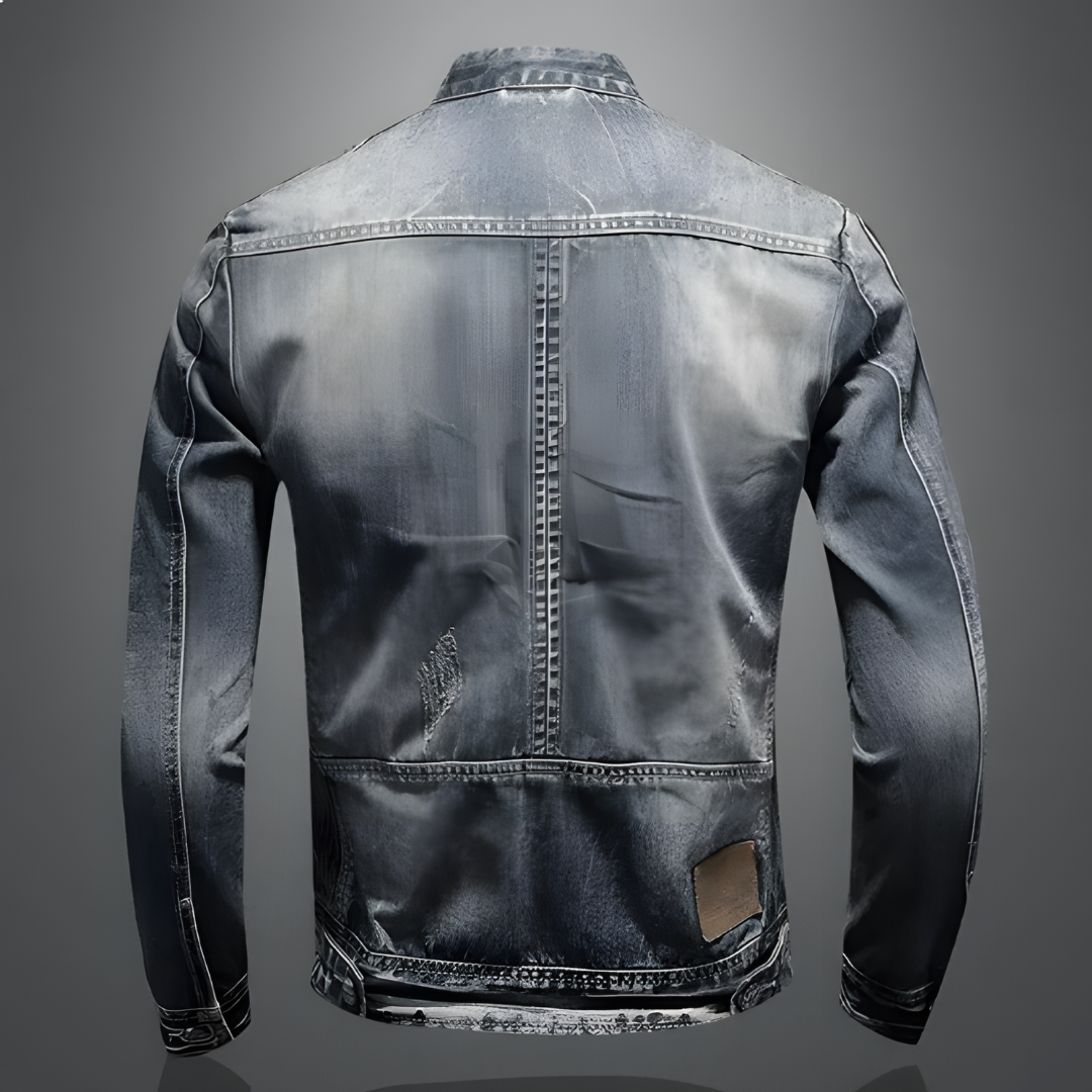 Retro Zip Front Jacket For Men | Matteo