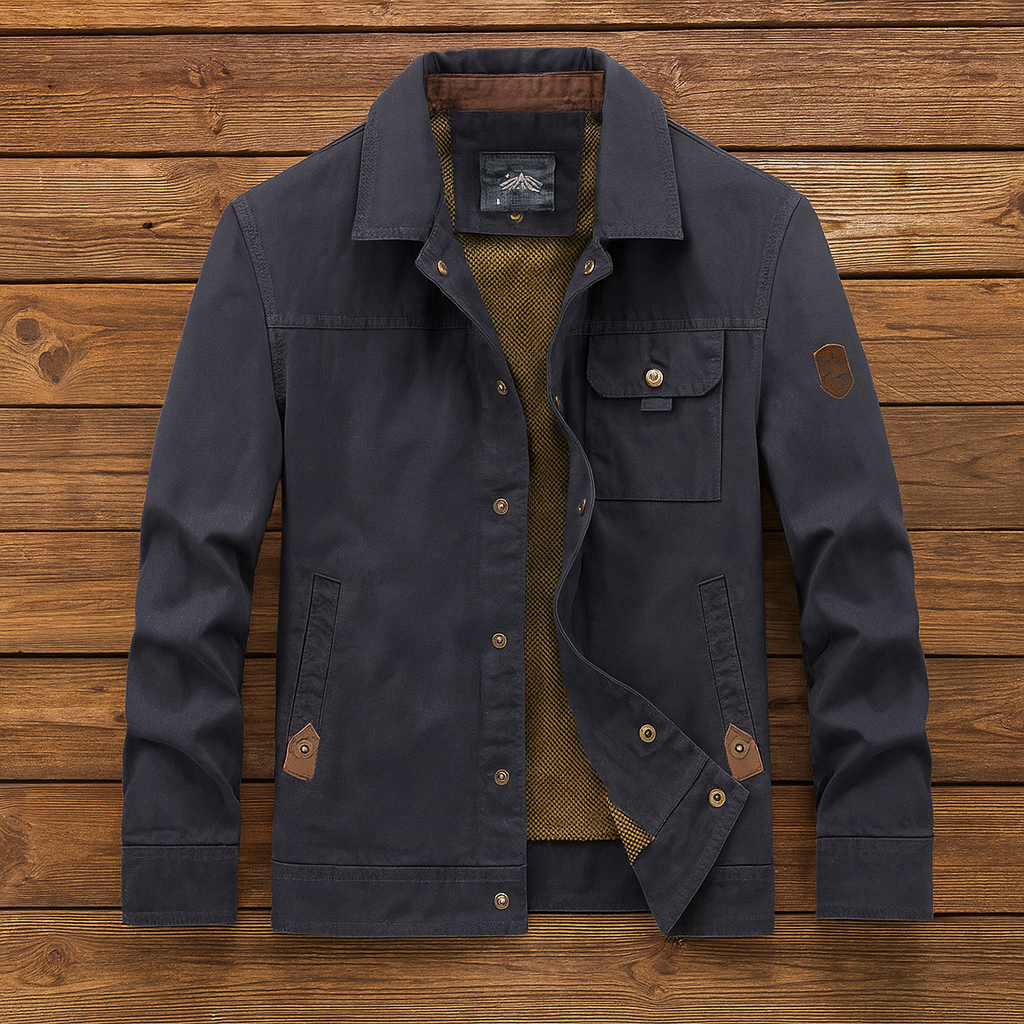 Classic Multi Pocket Field Jacket For Men | Brixton