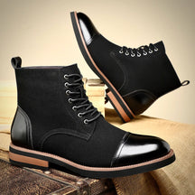 Oxford Style Lace Up Boots For Men | Harrington