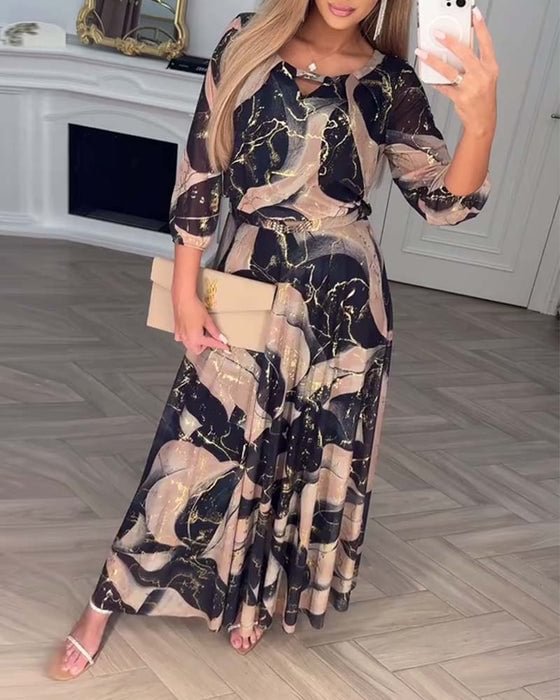 Printed Maxi Dress For Women | Amelisse