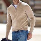 Half Zip Casual Sweater For Men | Martin