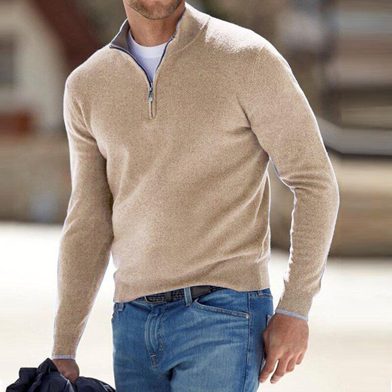 Half Zip Casual Sweater For Men | Martin