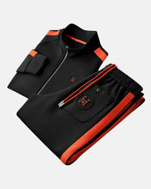 Athletic Zip Up Tracksuit Set For Men | Marco