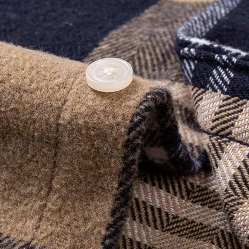 Classic Plaid Button Down Shirt for Men | Everett