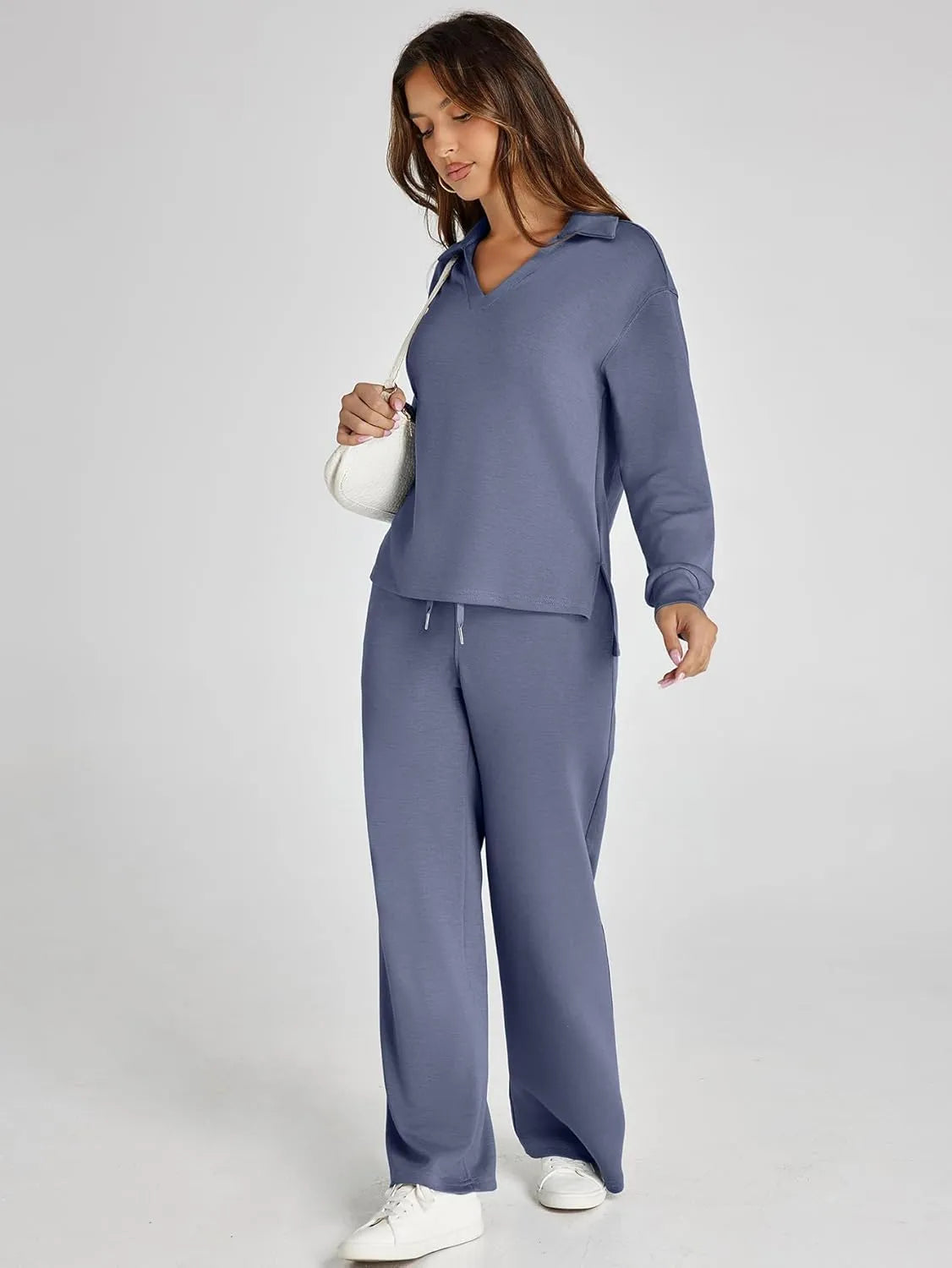Cozy Minimalist Two Piece Set For Women | Mirelena